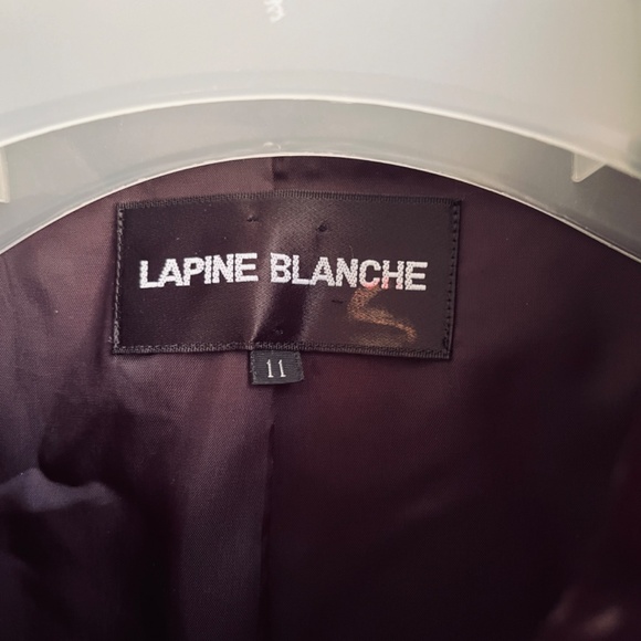 Lapine Blanche Japanese Vintage Y2K Quilted Silk Jacquard Velvet Lined Jacket M - Picture 2 of 16